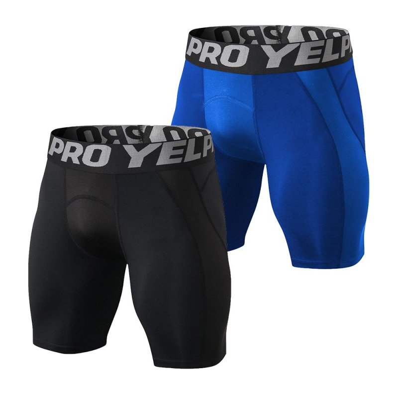 Men Quick Dry Shorts Running Leggings Running Tights Gym Training Fitness Sport Shorts Leggings Male Underwear